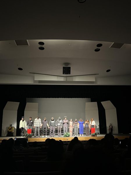 The Black Student Union put on their seventh annual showcase on Feb. 19 and their executive board recited the poem that inspired their theme, "The Bridge Called Our Backs: A Story of Pain and Triumph."