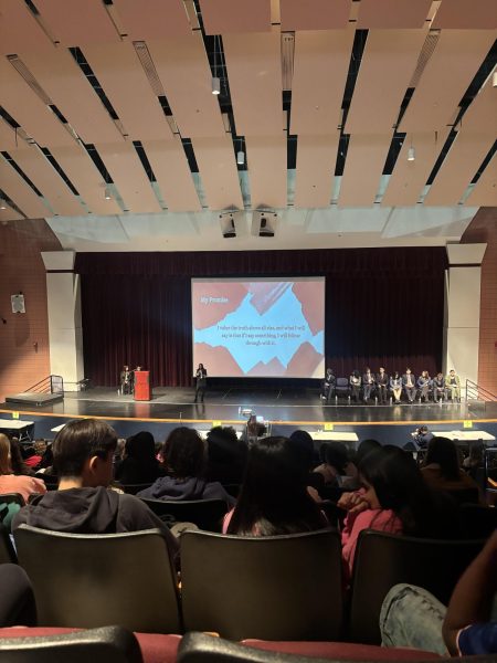 Ten candidates from across MCPS attended the  SMOB Nominating Convention on Wednesday, Feb. 19. Though Nakashima wasn't elected as one of the two final candidates, his candidacy was important, "because it has been far too long since a Wootton student has gained recognition for the role," junior Wrik Datta said.