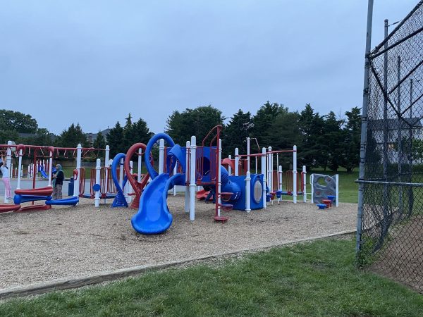 The Stone Mill Elementary School playground is the best of what the feeder elementary schools have to offer.