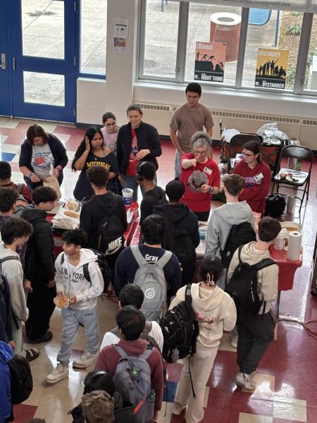 Students wander throughout the Commons without any visible form of identification, violating the school ID policy.