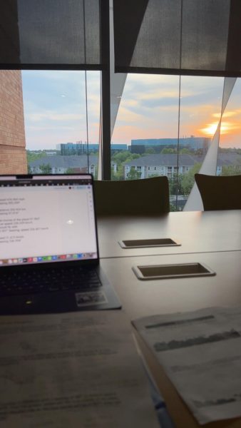 The University of Maryland Shady Grove Center is a calming place to be productive and to get school work done.