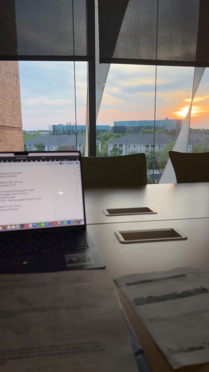 The University of Maryland Shady Grove Center is a calming place to be productive and to get school work done.
