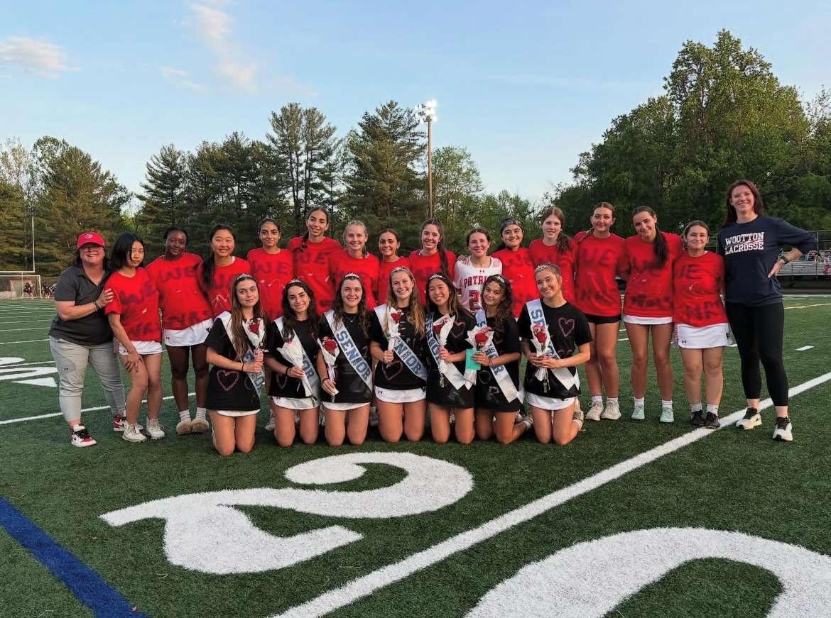 Girls' lacrosse had their senior night ceremony and game on Friday, May 2. "I'm trying to soak every moment and make lasting memories with my teammates," senior Marissa Cook said.