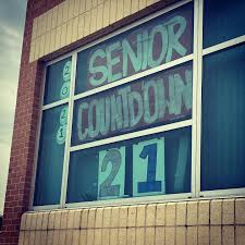 Each year, the "Senior Countdown" sign is displayed in the windows overlooking the lower parking lot. It's a simple yet powerful symbol showcasing the final stretch of high school and the approaching end of a chapter for seniors.
