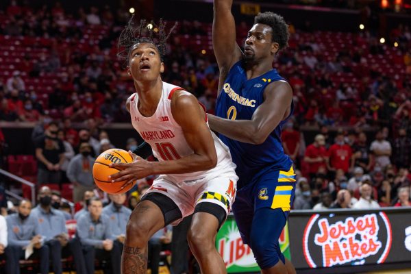 Maryland native Julian Reese enters the transfer portal, seeking more money and a new opportunity after four years playing basketball at the University of Maryland.