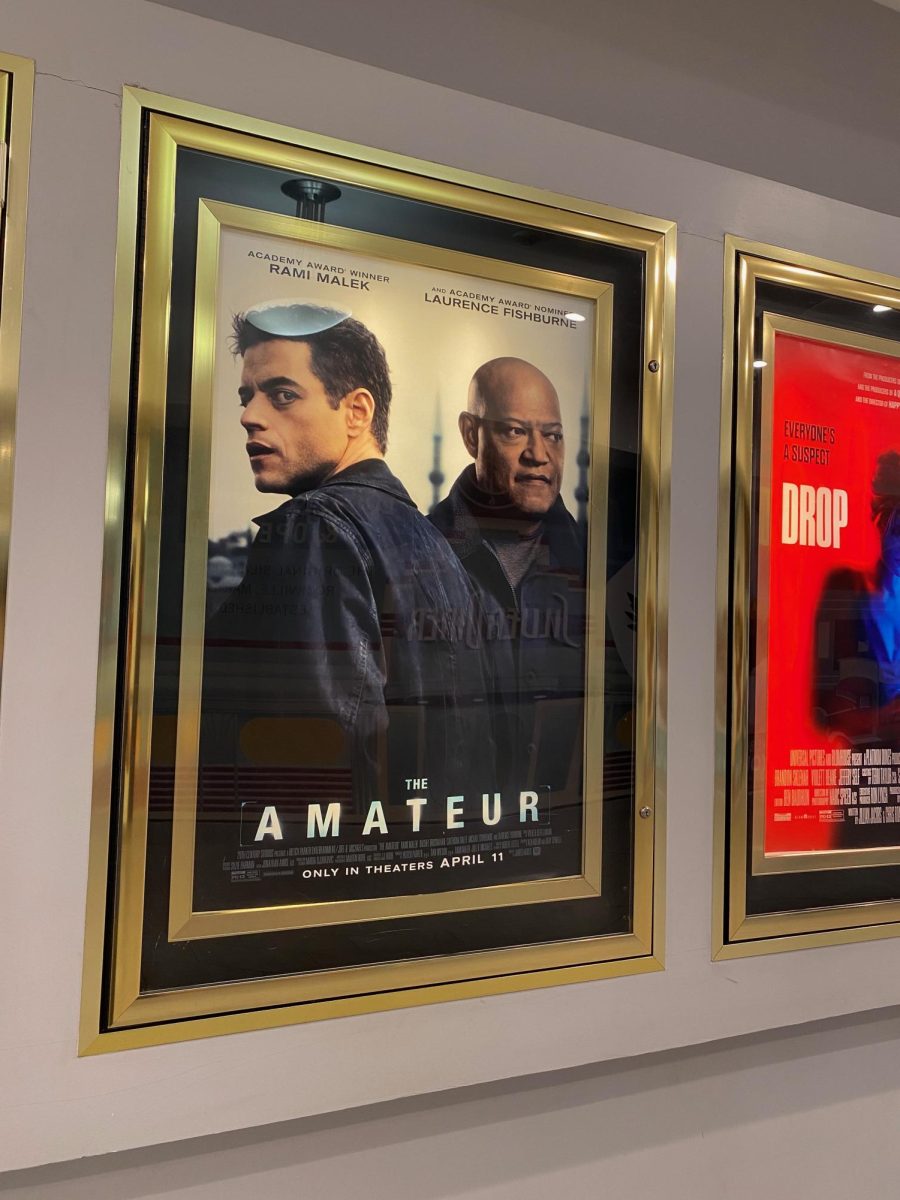 "The Amateur," starring actor Rami Malek, is now playing at the AMC theaters in Rio.