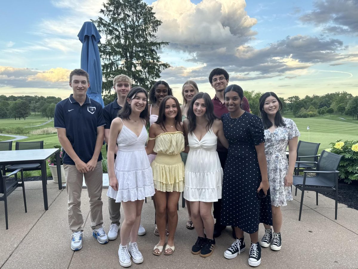 The 2025-2026 Editorial Board Alex Grainger, Cameron Cowen, Helen Manolis,  Emory Scofield, Ahmed Ibrahim, Rebekah Buchman, Marley Hoffman, Hayley Gottesman, Pragna Pothakamuri and Natalie Pak (Chase Dolan not pictured) respond to the new MCPS grading policy. “When something that used to be easy suddenly becomes harder, it can turn [students’] mindset negative, whereas making something easier usually has a better impact. I think that’s where a lot of the pushback comes from. But if you put emotions aside, I do think this change could help build stronger work ethic,” Ibrahim said.