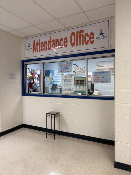 The attendance office is located at the front of the school near the office. Office administrator Marie Vincenty works in the attendance answering phone calls. Signs remind students that they must submit absence notes within three days to be marked excused.  "The signs by the attendance office are helpful to understand the policies of notes and absences," junior Ashley McGuinness said.