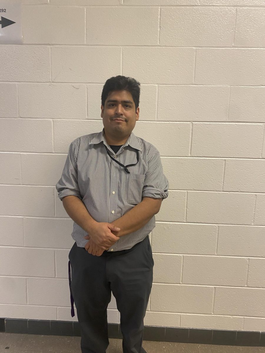 Math teacher Albert Ticona graduated from this school in 2007.