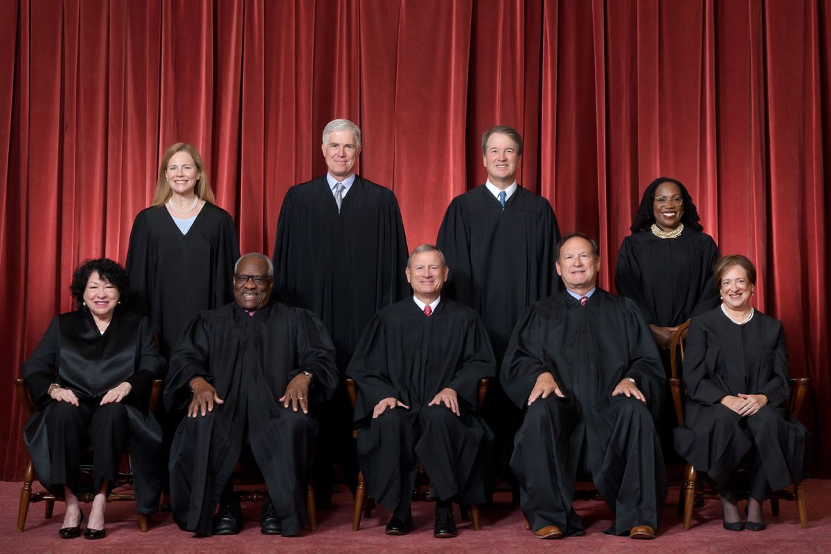 The current Supreme Court has been active since June 30, 2022. Photo by Fred Schilling used with permission of the U.S. Government through Public Domain