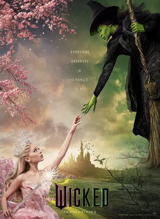 "Wicked: For Good," is the second of the two-part movie adaptations of the Broadway classic. "Wicked Movie Unframed Poster..." by Printerval is licensed under CC BY-NC 4.0