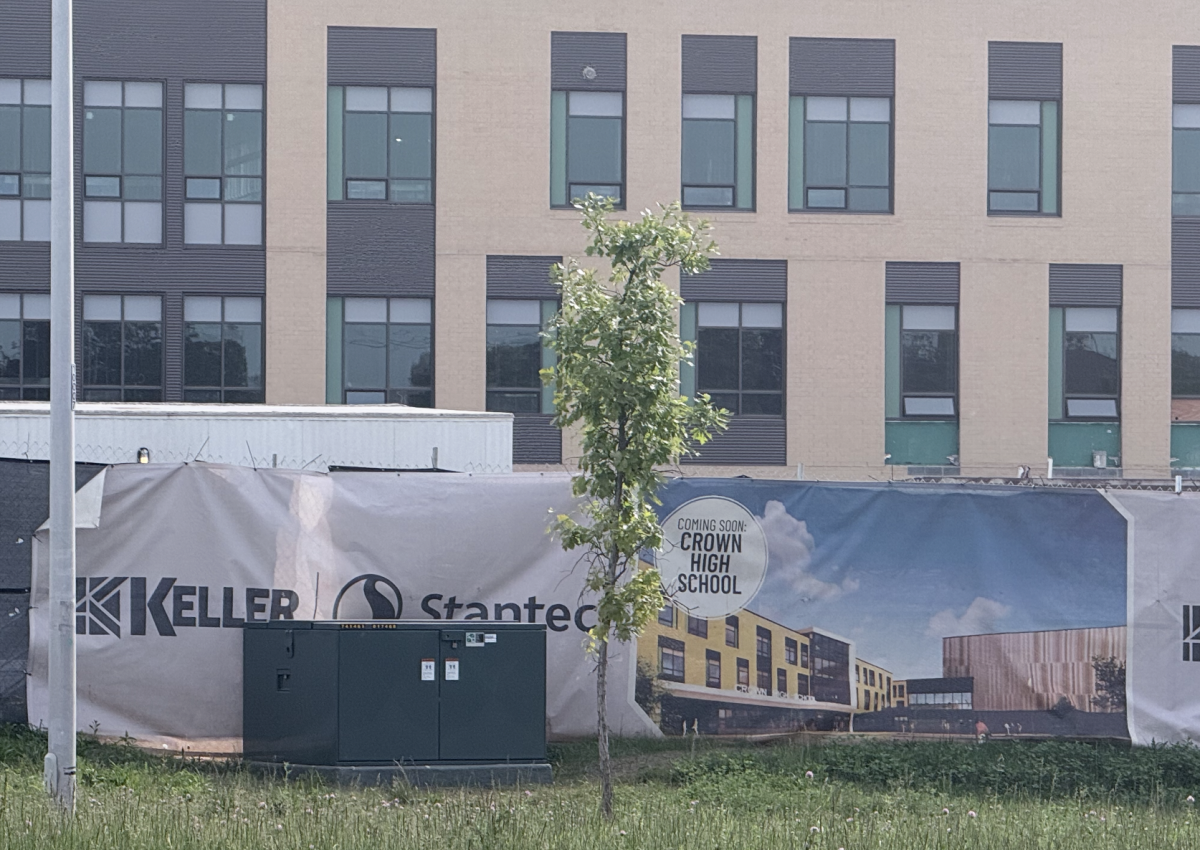 Montgomery County Public Schools is currently funding the construction of the Crown site , which is where students from this school will attend, starting in the 2027-2028 school year. Save Wootton is a community coalition fighting against this move. They have recently filed a lawsuit to temporarily stop the move to review the Board of Education's steps in approving Option H.  photo by Ariella Chi
