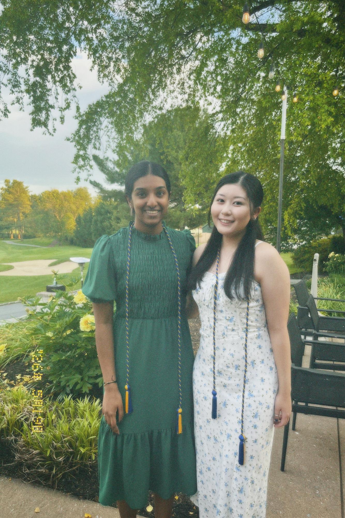 Managing editors Pragna Pothakamuri and Natalie Pak (this writer) attended the Quill and Scroll Journalism Honors Society banquet on May 19.