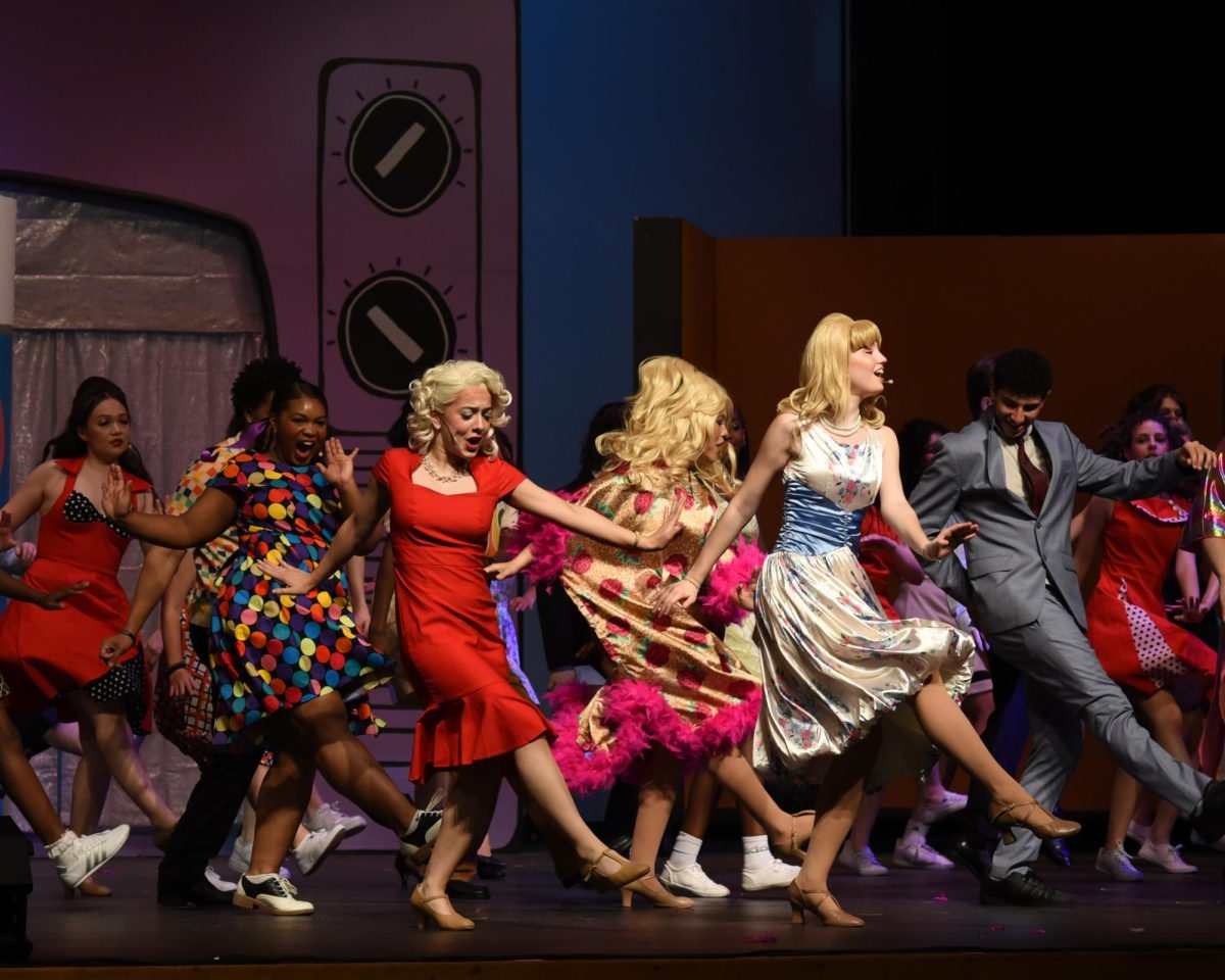 The Patriot Players perform the musical, "Hairspray" on April 16. "I really enjoyed watching this show," junior Elena Bernal said. "It showcased many students' talents, especially singing and dancing." Photo courtesy Ahmed Ibrahim