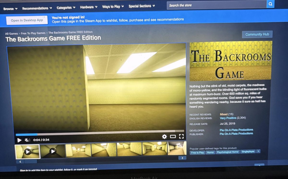 The Backrooms movie originated as a video game. Players accidentally "no-clip" (glitch) out of reality into an infinite, liminal maze of empty yellow rooms and hallways, fluorescent lights and damp carpets.
