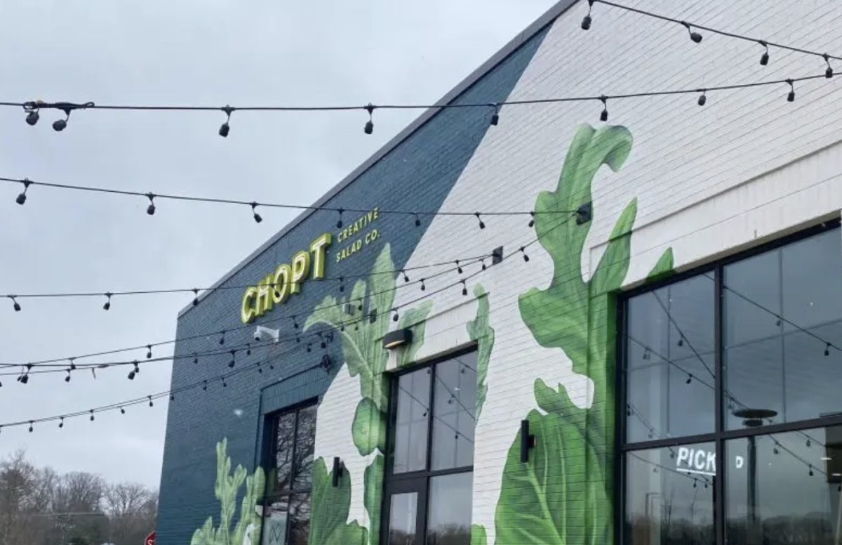 Chopt's new Cabin John Village location is home to the top ranked chicken Caesar salad wrap. Photo courtesy Chopt Creative Salad Co.